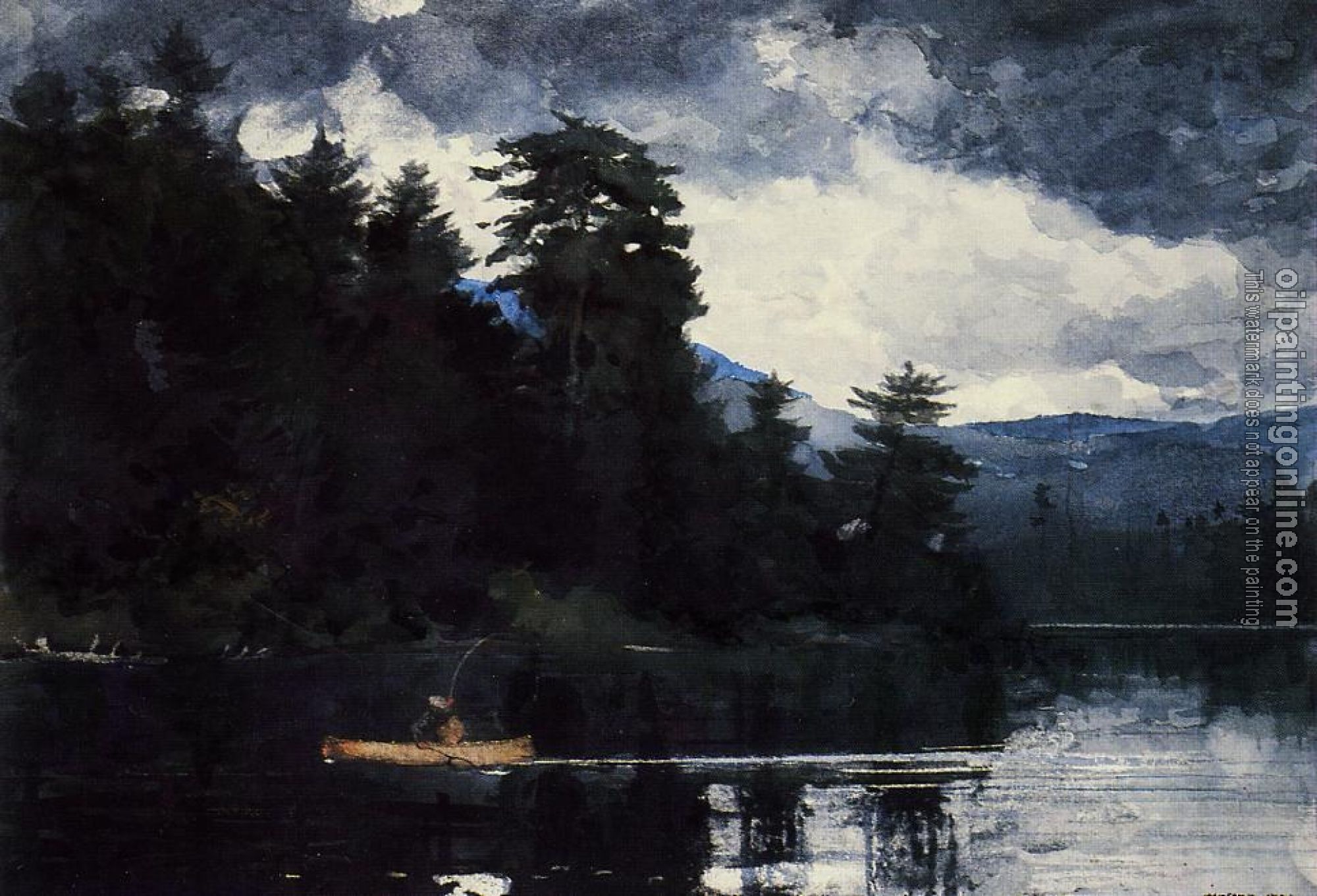 Homer, Winslow - Adirondack Lake